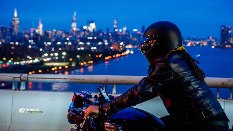 Last Chance For The Triumph Truxton Motorcycle Shoot In NYC