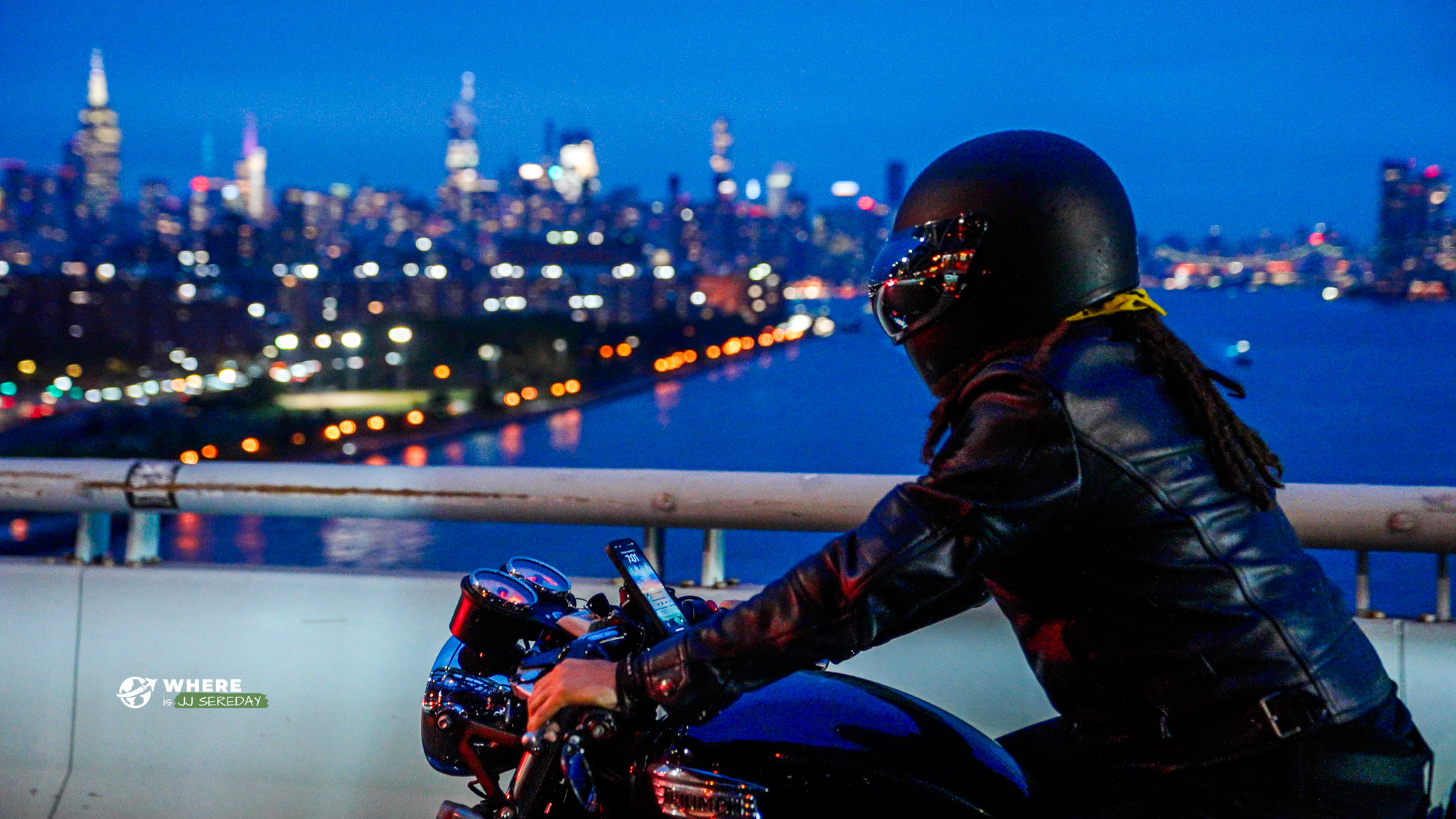 Last Chance For The Triumph Truxton Motorcycle Shoot In NYC